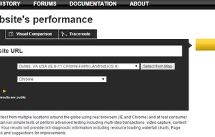 Web Page Test screenshot 1