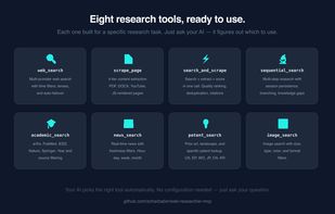 Web Researcher MCP screenshot 1