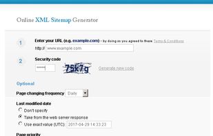 Web-Site-Map.com - XML Sitemap Generator screenshot 1