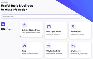 Web Tools screenshot 1