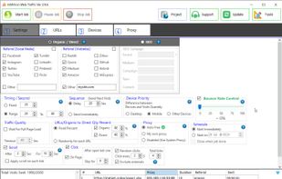 controls referrals, social networks and timing