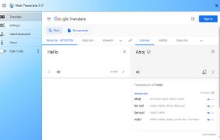 Web Translate screenshot 1