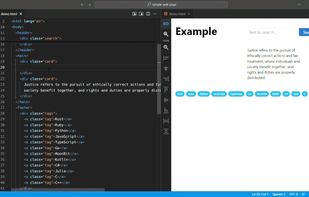 Web Visual Editor screenshot 1