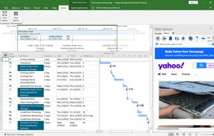 Web Xplorer In The Microsoft Project Task Pane