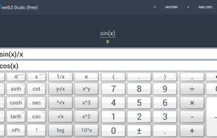 web2.0calc screenshot 3