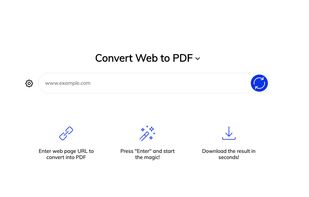 Web2PDFConvert screenshot 1