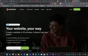Webador screenshot 1