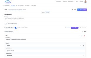 Webagent screenshot 2