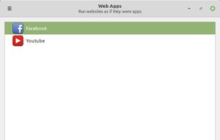 Webapp Manager screenshot 1