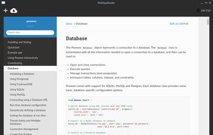 WebAppReader screenshot 1
