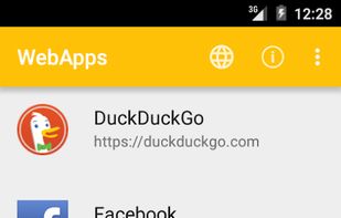 WebApps screenshot 1
