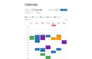 WebCalendar for WordPress screenshot 3
