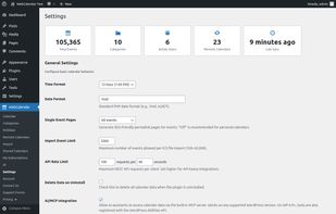 WebCalendar for WordPress screenshot 2