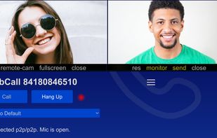 WebCall screenshot 1