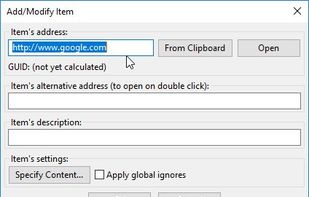 WebChangeMonitor screenshot 1