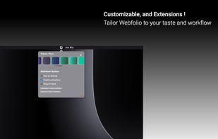 Webfolio screenshot 2