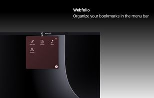 Webfolio screenshot 1