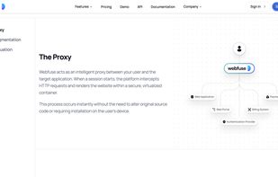 Webfuse screenshot 1