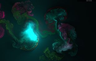 WebGL Fluid Simulation screenshot 1