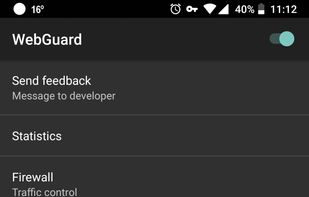 WebGuard screenshot 1