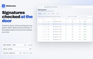 Webhook signature verification with HMAC, Basic Auth and API keys