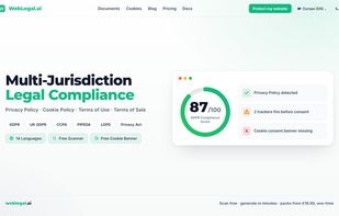 WebLegal.ai screenshot 1