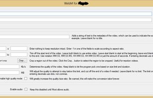 WebMConverter screenshot 1