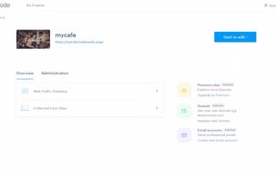 Webnode screenshot 1