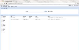 WebPasswordSafe screenshot 3