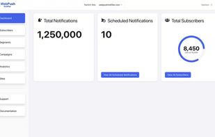 WebPush Notifier screenshot 1