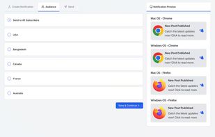WebPush Notifier screenshot 2