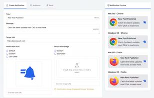 WebPush Notifier screenshot 1