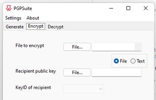 WebSec PGPSuite screenshot 1