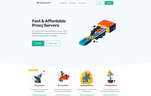 Webshare screenshot 1