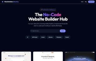 Website Builders Directory screenshot 1
