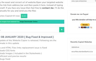 Website Copier Online Free screenshot 1