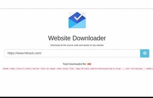 Website Downloader screenshot 1