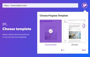 Website Read Progress screenshot 1