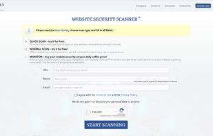 Website Security Scanner screenshot 1