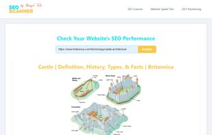 Fast, free SEO site scanner and analyzer