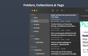 Folders, Collections & Tags
