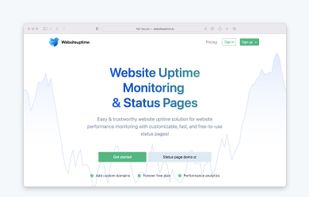 Websiteuptime.io is an uptime monitoring and status page tool.