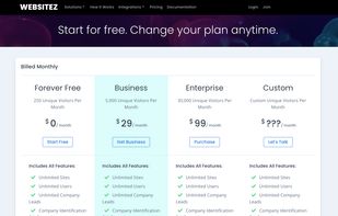 Websitez screenshot 1