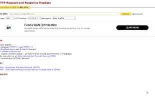 WebSniffer screenshot 1