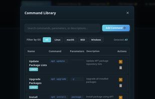 Web SSH screenshot 2