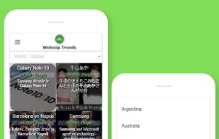 WebsUp Trends screenshot 2