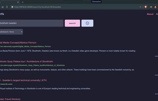Websurfx screenshot 1