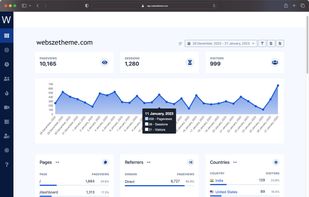 WebszeTheme screenshot 1