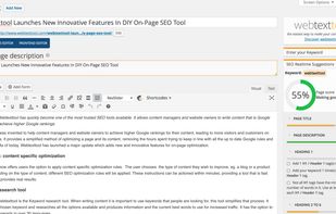 Webtexttool screenshot 1