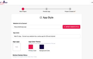WebToApp.app screenshot 3